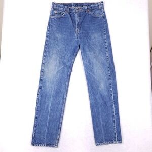 Levi's 505 Regular Fit Jeans 36x34 Blue